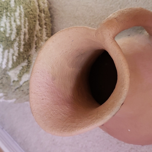 Vintage Clay Water Pitcher - Picture 7 of 9